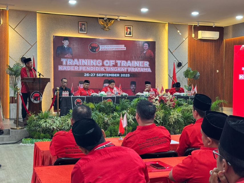 PDIP Kukar Gelar Training of Trainer, Kader Dibekali Ilmu Kepartaian