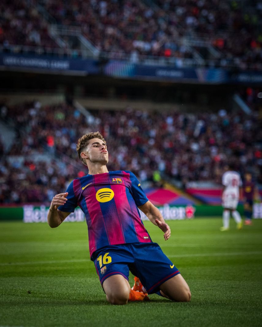 Pesta Gol Barcelona: Hancurkan Olympiacos 6-1, Fermin López Cetak Hattrick